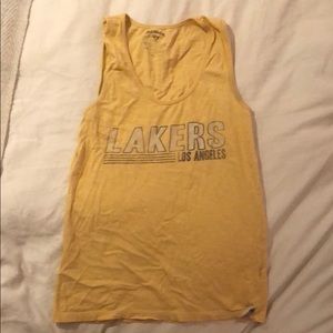 Lakers vintage style tank top